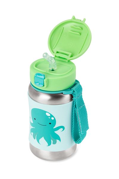 Skip Hop Zoo Stainless Steel Water Bowl Octopus
