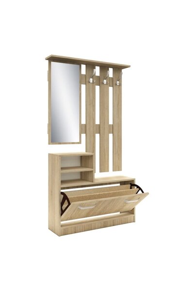 haaus Cuier haaus Lyon, Stejar Sonoma, W 85 x L 24 x H 180 cm