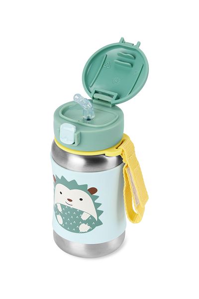 Skip Hop Zoo Stainless Steel Water Bowl Hedgehog