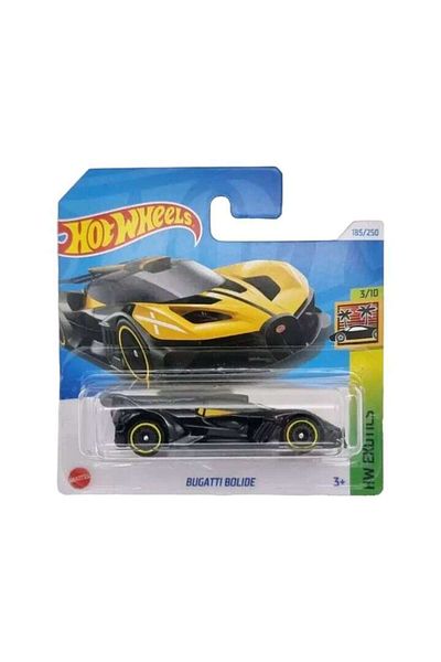 HOT WHEELS Masinuta Metalica Hot Wheels Bugatti Bolide,HW Exotics 2024 , Negru, 1:64