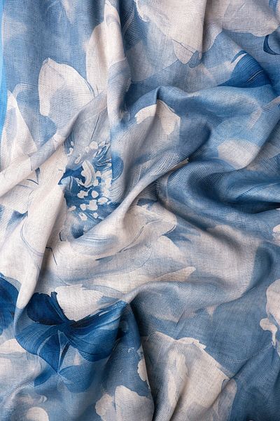 Sekine İpek Lumora Flower Soft Cotton Shal