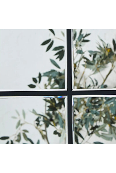 MKS Design 65x145 Bizoteli Dilimli Konsol Aynası / Asimetrik Ayna / Konsol Aynası / Dikdörtgen Ayna