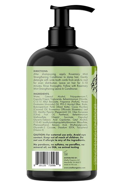 MIELLE Rosemary Mint Strengthening Shampoo 591ml