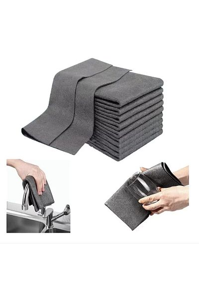 OEM Set 4 Lavete Magice, Curatare Fara Scame si Zgarieturi, Material Microfibra, 30x30 cm,