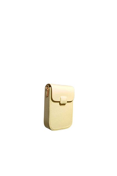 Senna Collection geantă crossbody cu suport pentru telefon cutie mică