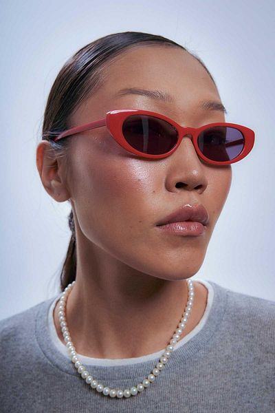 Bilge Karga Daniel Red Black Sunglasses