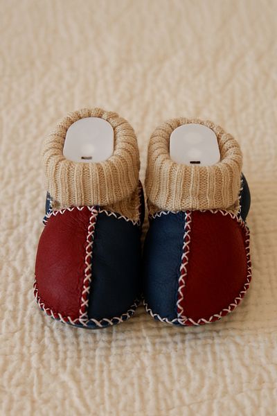 Papulin Unisex Organic 100% Leather Baby Shoes, Baby Shoes, Baby Boots, First Step Shoes
