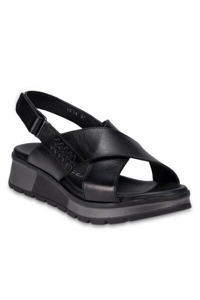 Forelli Mayon-G Women's Leather Sandals Black