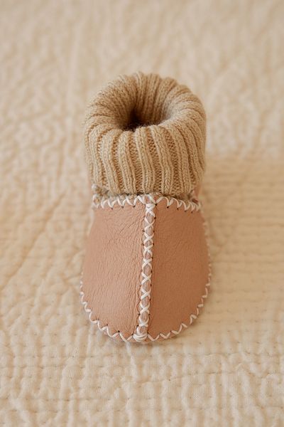 Papulin Unisex Organic 100% Leather Baby Shoes, Baby Shoes, Baby Boots, First Step Shoes