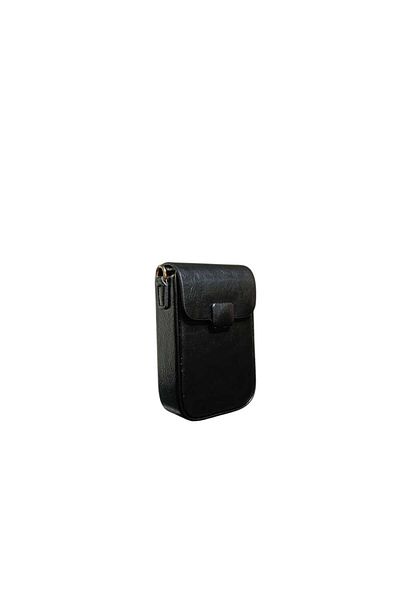 Senna Collection geantă crossbody cu suport pentru telefon cutie mică