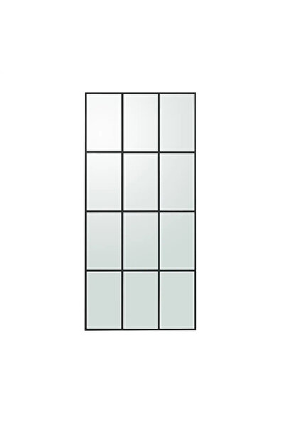 MKS Design 65x145 Bizoteli Dilimli Konsol Aynası / Asimetrik Ayna / Konsol Aynası / Dikdörtgen Ayna