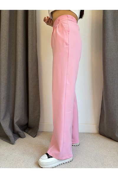 ROSSA Elastic Waist Plazzo