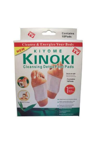 Kinoki Set of 50 Tourmaline Detox Patches,