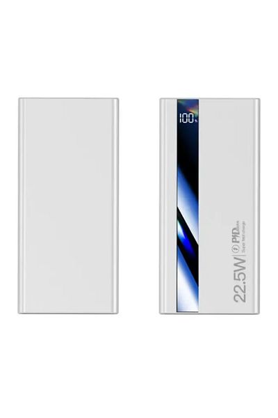 OEM External battery Power Bank with Ultra fast charging, Fast Charge, 22.5W, 10,000 mAh, white
