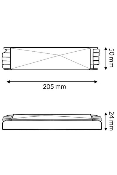 LDM Sursă de alimentare Protech pentru benzi LED 300W 12V IP20