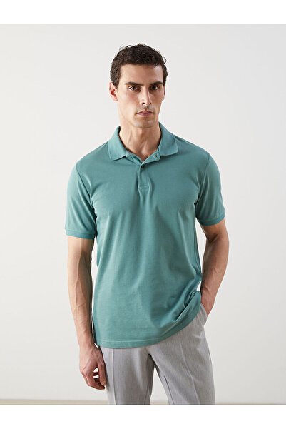 LC Waikiki Tricou pentru bărbați din piqué cu mânecă scurtă cu guler polo de ...