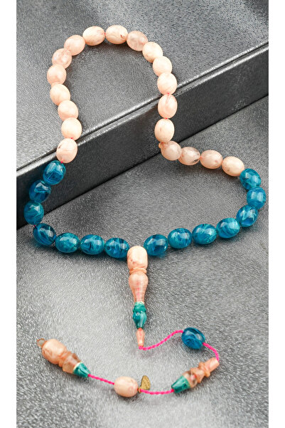 Tesbih-i Hazır Tesbihçilik سبحة من العقيق الأبيض المضغوط من نوع FIRE-I مع نظا...