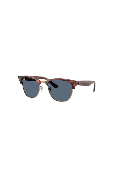 Ray-Ban Ray‑Ban RB0504S 1398/3A Clubmaster Reverse – Ochelari de soare unisex, Albastru Intens, Mărime 51
