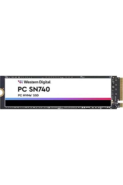 WESTERN DIGITAL WESTERN DİGİTAL SN740 256GB Gen4 x 4 NVMe SSD SDDQMQD-256G-10...