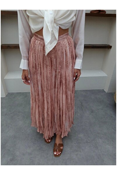 ESRAHELVACI Patterned Kraş Long Skirt