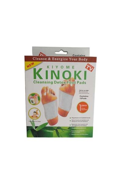 Kinoki Detox Patches, Kinoki, 100 pcs, with Vitamin C, E and Oils