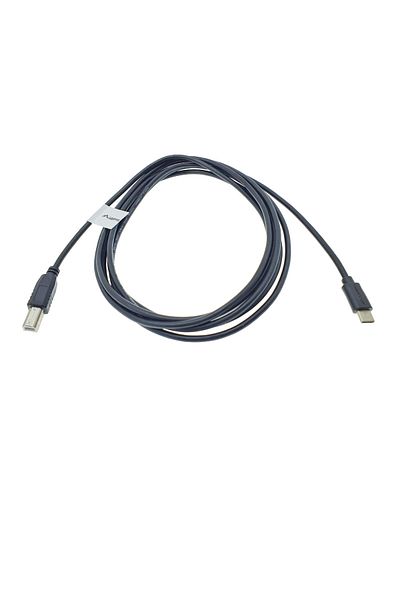 Lanberg USB Type C USB 2.0 Printer Cable, 3 m, Lanberg 42978, USB B to USB-C, black