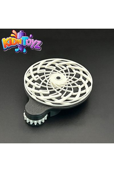 kidntoyz Kinetic Fidget Toy – Rotating Stress Toy with Illusion