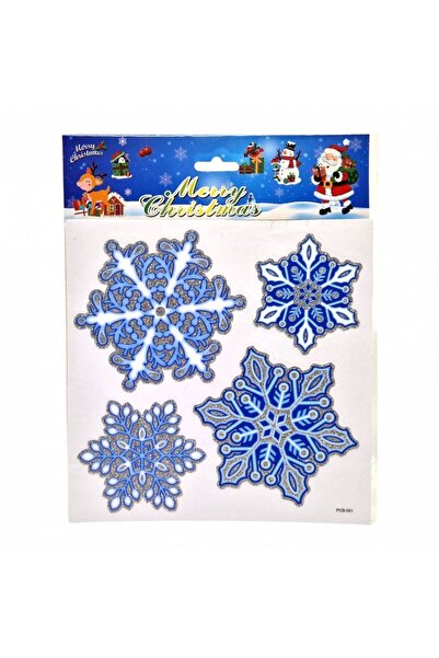 OEM Decorațiune de Crăciun, autocolant fulg de zăpadă, model 2401