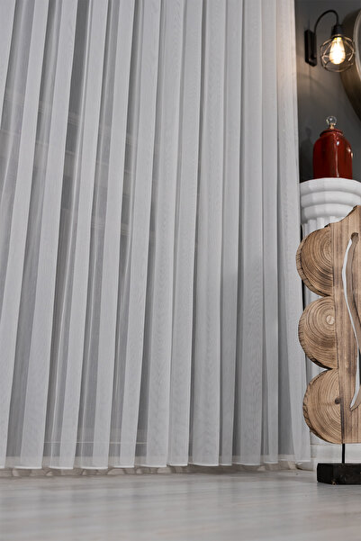 Home Sanat Tekstil Tül Perde 1/3 Sık Pile Ağır Gramajlı Ütü İstemez | En Çok ...