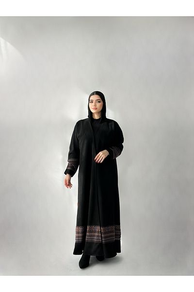elegant hijab Elegant chamois and cashmere abaya