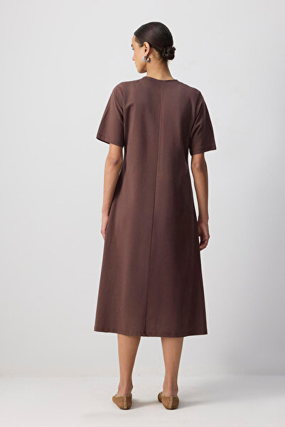 Touché Privé 100% Cotton Short Sleeve Knitted Dress