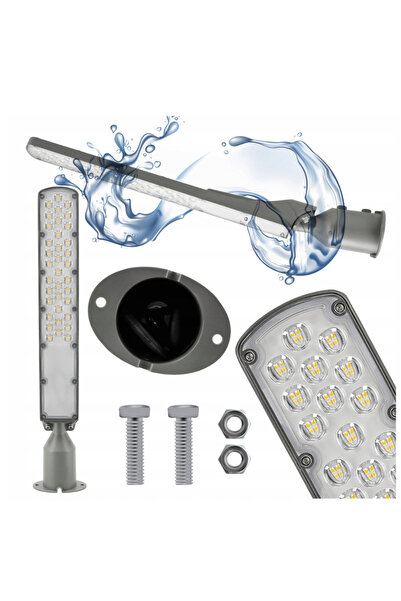 BABGENCEL Lampă stradală subțire 50W 230V 5000 LM 5000K SOHO