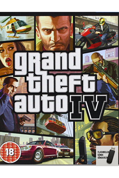 Tigdes 🎮 GTA 4 IV PC Oyunu | Kuruluma Hazır Flash Bellek | Windows Uyumlu | ...