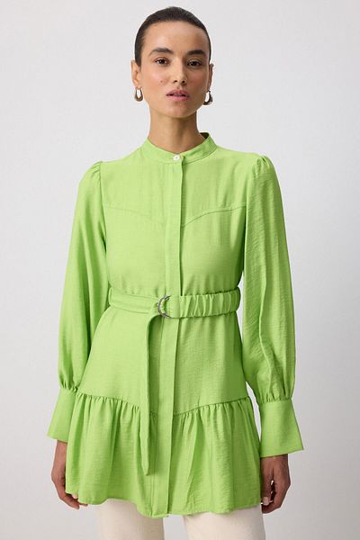 Touché Privé Belted Viscosin Shirt