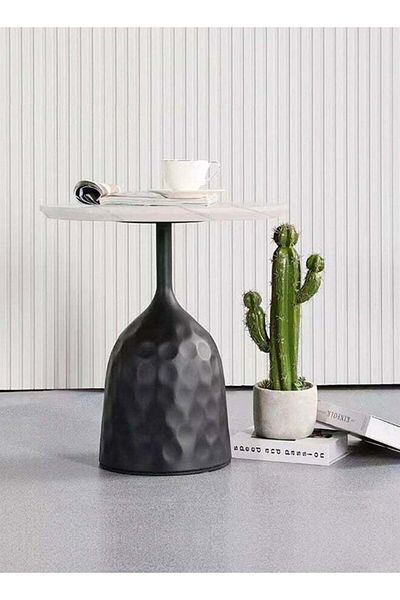 Raffine 1 Piece Modern Stylish Side Tables Round Design with Sleek Finish Versatile and Space Saving Accent
