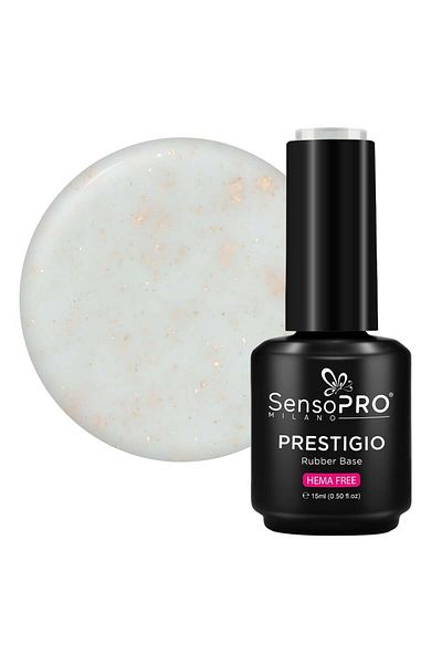 SensoPRO Milano Rubber Base PRESTIGIO SensoPRO Milano - Teasing Lime 15ml