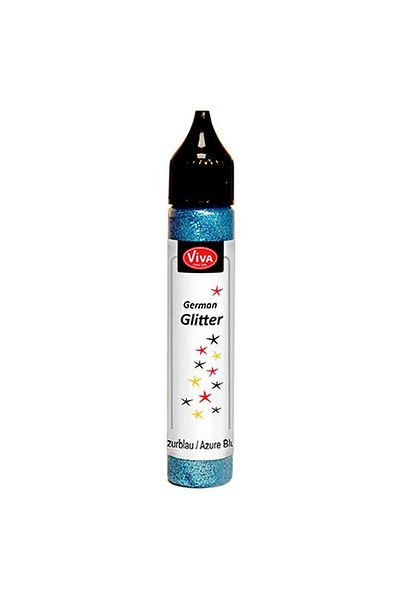 Viva Decor Washable adhesive glitter for all surfaces, VIVA DECOR, 28ml Seagull blue