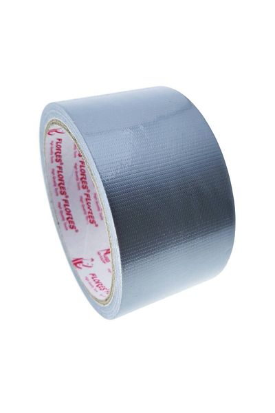 flores Cloth protective tape, Flores, dimensions 50 x 10 mm, for general use, gray