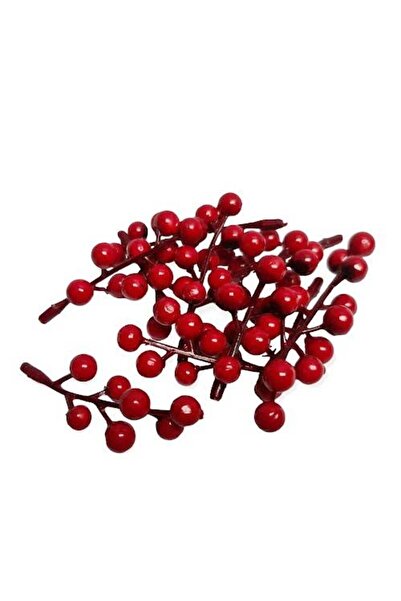 OEM Set 10 crengute, bobite rosii ilex, 7 cm