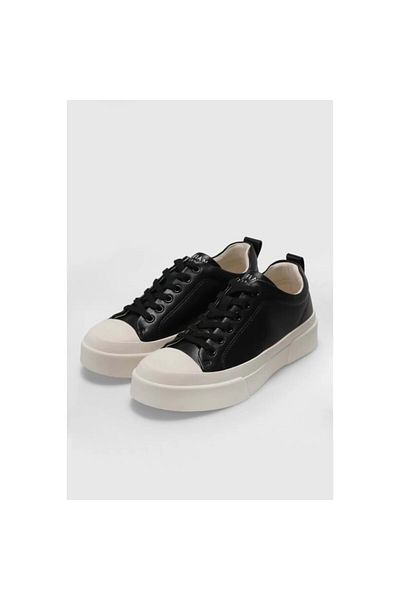 Lufian Mia Women's Black Sneaker Shoes 1212300038