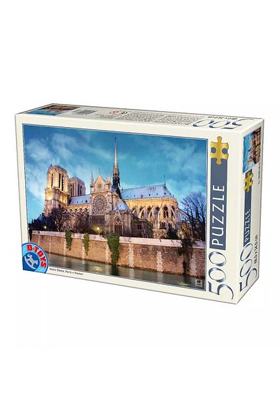D-Toys Puzzle Notre Dame, Paris – Puzzle 500 pieces – Daytime landscapes