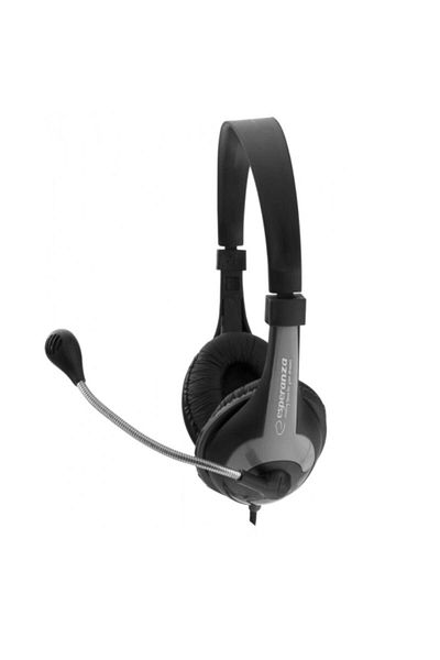 ESPERANZA Headphones with microphone and volume control, Esperanza, EH158K, stereo
