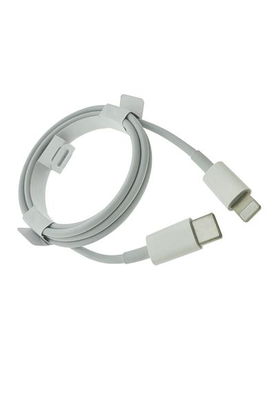 OEM Lightning to USB-C cable, for Apple, A1703, 1m, white, in blister
