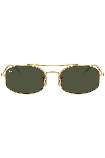 Ray-Ban Ray‑Ban RB3719 001/31 – Ochelari de soare unisex, Aur Arista, Lentile G‑15 Green, Mărime 54