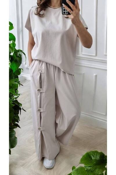 GLAMSI Short Sleeve Cotton Set