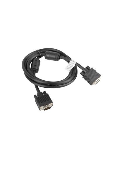 Lanberg Shielded connection cable with ferrite core, Lanberg, VGA male/VGA male, 1.8 m, black