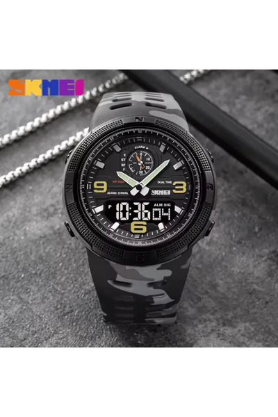 Skmei 1655 Sports Design Casual Military Design Men's Wrist Watch