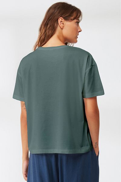 Nautica Tricou cu textura moale -PETROL
