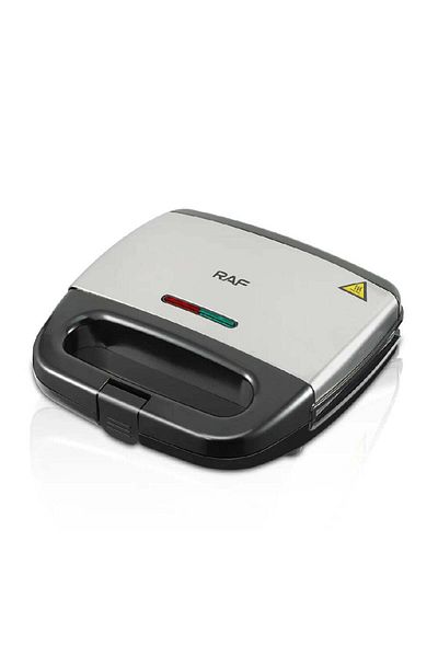 divendi-ro Waffle Maker, RAF R536H, 750W, Automatic Temperature Control, Black-Silver