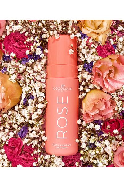Cocosolis ROSE Čisticí a hydratační pěna na obličej - 150 ml